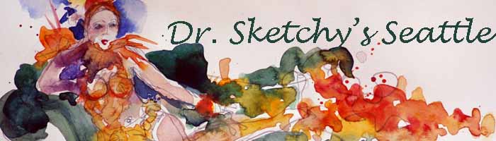 Susan's sketchbook log: Dr. Sketchy